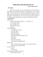 DIC Sau đại học  Đông máu nội mạch lan tỏa