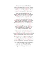 Lời bài hát hợp âm guitar Bao giờ anh đưa em đi chùa hương