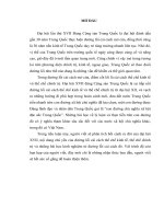 Tiểu luận môn quan hệ chính trị quốc tế