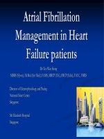 Hội Tim mạch học Việt Nam AF HF Mx talk