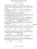 150 câu hỏi trắc nghiệm chương 6 lượng tử ánh sáng có đáp án 