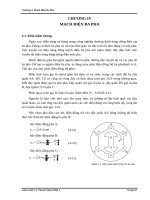 TÀI LIỆU MẠCH ĐIỆN BA PHA