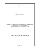 Tìm hiểu và ứng dụng kiến trúc enterprise service bus nhằm tăng cường hiệu quả tích hợp các hệ thống công nghệ thông tin tại ngân hàng nhà nước (tt) 