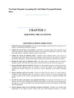 test bank financial accounting ifrs 3rd edition weygandt kimmel kieso