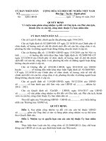 Quyet dinh phan công nhiem vu doi voi lanh dao và can bo xa