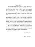 Công tác đào tạo, bồi dưỡng cán bộ, công chức tại ủy ban nhân dân huyện quế võ, tỉnh bắc ninh thực trạng và giải pháp