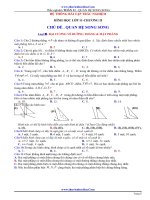 Bài tập trắc nghiệm chương 2 hình học 11 có đáp án 