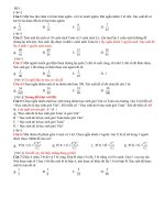 14 câu trắc nghiệm phần xác SUẤT 