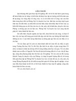 Công tác đào tạo, bồi dưỡng cán bộ, công chức tại ủy ban nhân dân huyện cao lộc tỉnh lạng sơn