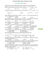 300 câu hỏi trắc nghiệm chương III dòng diện xoay chiều có đáp án 