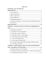 Công tác đào tạo, bồi  dưỡng công chức tại UBND xã xuân dương