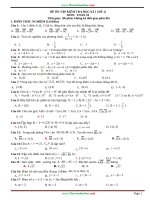 Tổng hợp 26 đề thi học kỳ i toán 10 có đáp án 