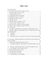 Tình hình triển khai các mô hình dịch vụ hỗ trợ người cao tuổi ở việt nam hiện nay