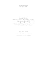 Biểu diễn tự đẳng cấu và phân tích phổ của biểu diễn chính quy của một số nhóm Lie reductive thực thấp chiều. (tt)
