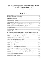 Thực trạng kinh doanh của các công ty dịch vụ vừa và nhỏ tại việt nam