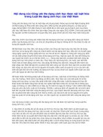 Com   noi dung cua cong uoc da dang sinh hoc duoc noi luat hoa trong luat da dang sinh hoc cua viet nam