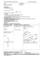 Giáo án 3 cột giải tích 12 tiết 17 luyện tập 