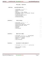 Tài liệu luyện thi THPT quốc gia môn vật lí tập 1 