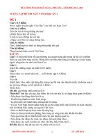 TUYỂN tập đề THI NGỮ văn 8 học kỳ i 