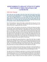 Com   kinh nghiem hoa ky ve quan ly kiem soat hanh vi han che canh tranh