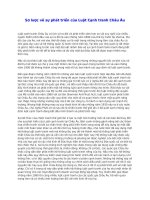 Com   so luoc ve su phat trien cua luat canh tranh chau au