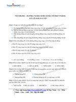 Bài tập Đường thẳng song song với mặt phẳng