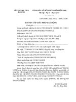 Com   mau don xin cap giay phep lao dong