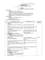 Giáo án tổng hợp các môn học lớp 2 thuẩn chuẩn kiến thức kĩ năng 2018 tuần (6) 