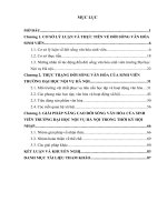 Đời sống văn hoá của sinh viên trường Đại học Nội vụ Hà Nội trong thời kỳ hội nhập  Thực trạng và giải pháp