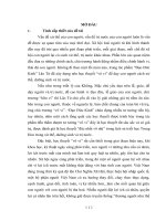 Khoa luan TN tìm hiểu học thuyết vô vi trong tác phẩm đạo đức kinh  của lão tử