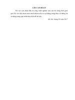 Khảo sát đánh giá thực trạng xây dựng chương trình kế hoạch công tác của công ty CPĐT Nam Đình Vũ