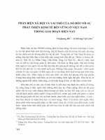 Phản biện xã hội và vai trò của nó đối với sự phát triển kinh tế bền vững ở việt nam trong giai đoạn hiện nay (2013) vũ quang hà, lê hoàng việt lâm 