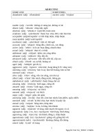 bài tập câu bị động tiếng anh