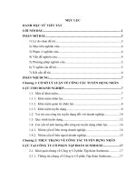 Đánh giá thực trạng công tác tuyển dụng tại công ty cổ phần tập đoàn sunhouse