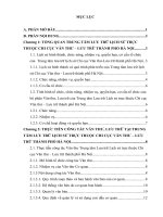 công tác văn thư, lưu trữ tại trung tâm lưu trữ lịch sử chi cục văn thư lưu trữ thành phố hà nội