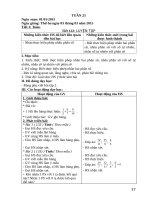 Giáo án trọn bộ các môn học lớp 4 mới nhất tuần (25) 