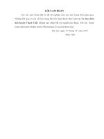 THỰC TRẠNG VỀ TRÁCH NHIỆM LÃNH ĐẠO VĂN PHÒNG TRONG  TỔ CHỨC, QUẢN LÝ CÔNG TÁC VĂN THƯ, LƯU TRỮ