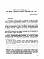 VietNam and thailand strategic partners for logistics in the gms (2013) charoensri narut 
