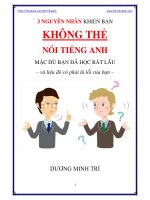 3 Nguyên Nhân Sốc Tại Sao Học Tiếng Anh Lâu Năm Mà Vẫn Không Nói Được - Và Liệu Đó Có Phải Là Lỗi Của Bạn?