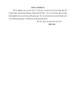 Công tác văn thư tại Ủy ban nhân dân Xã Trung Châu, huyện Đan Phượng, thành phố Hà Nội