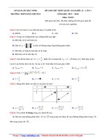 Đề thi hàn thuyên bắc ninh 2018