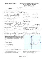 Đề thi học kỳ 1 lớp 10 gia viễn b năm học 2017 2018