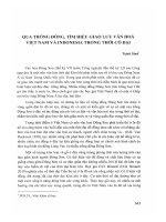 Qua trống đồng, tìm hiểu giao lưu văn hóa việt nam và indonesia trong thời cổ đại (2013) trịnh sinh 