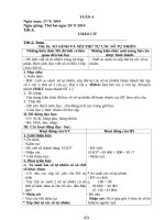 Giáo án trọn bộ các môn học lớp 4 mới nhất tuần (4) 