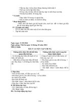 Giáo án trọn bộ các môn học lớp 4 mới nhất tuần (6) 