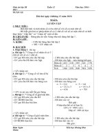 Giáo án lớp 3 năm học 2016   2017 mới nhất tuần (11) 