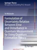 Formulation of uncertainty relation between error and disturbance in quantum measurement by using QUantum 