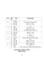 Giáo án lớp 1 trọn bộ tuần  (5) 