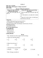 Giáo án trọn bộ các môn học lớp 4 mới nhất tuần (27) 