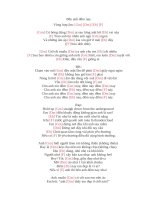 Lời bài hát hợp âm guitar Bên anh đêm nay